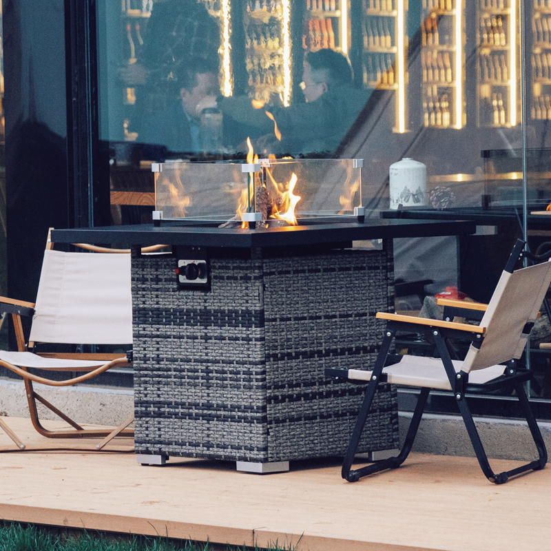 Calentador de patio de champi&ntilde;ones de gas al aire libre de 13kW (3) 