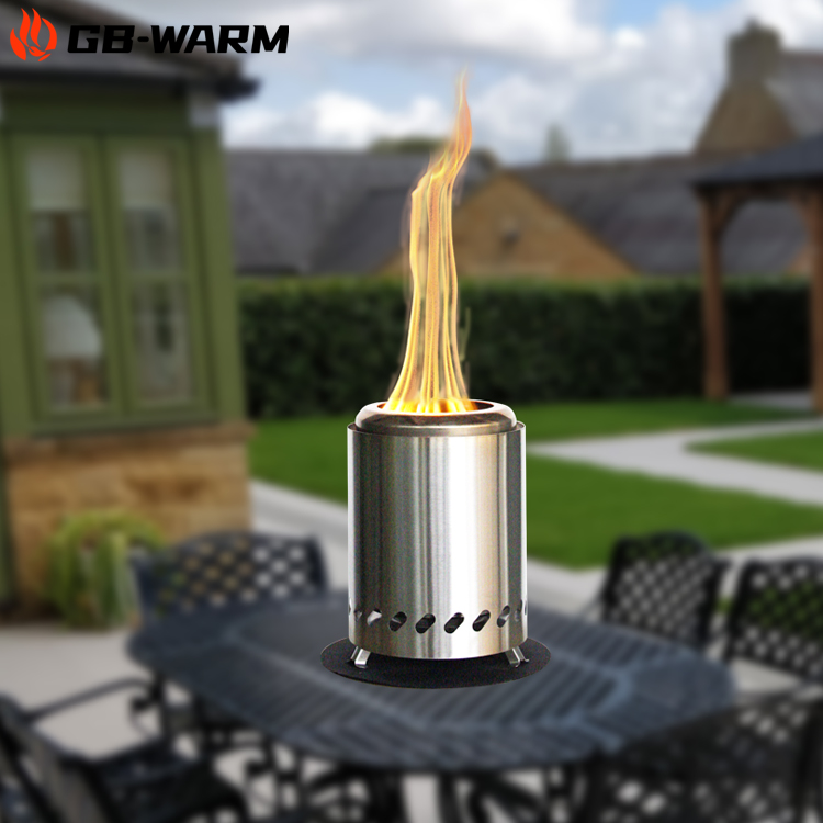  Tablero de acero inoxidable al aire libre Firepit sin humo- BPH-SL5.5