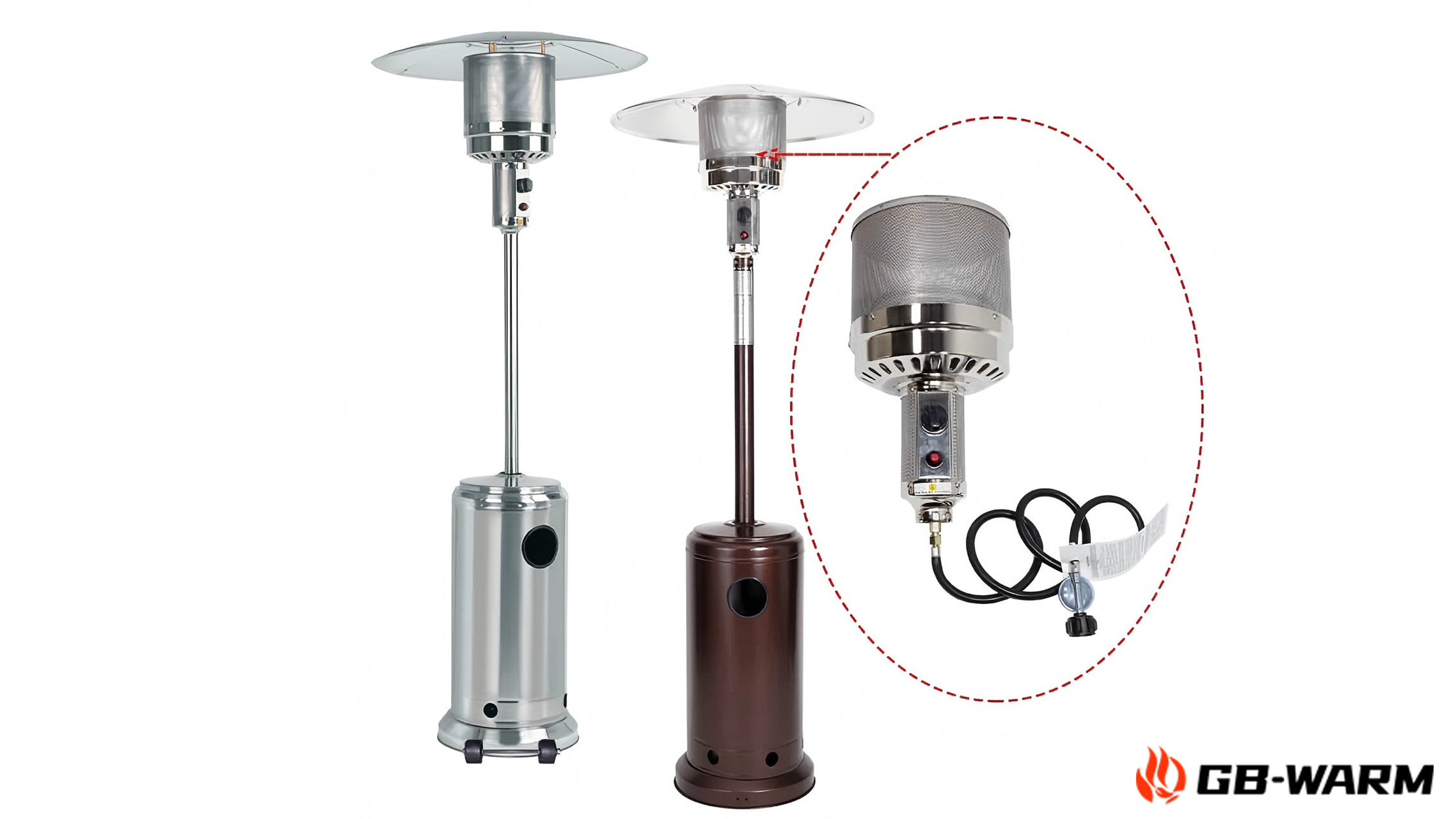 Accesorios del calentador de patio