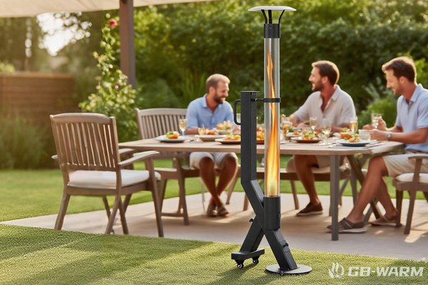Calentador de patio de pellets de madera: GB-Warm, un fabricante líder