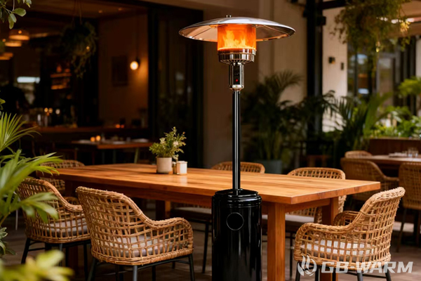 Calefacción al aire libre para restaurantes
