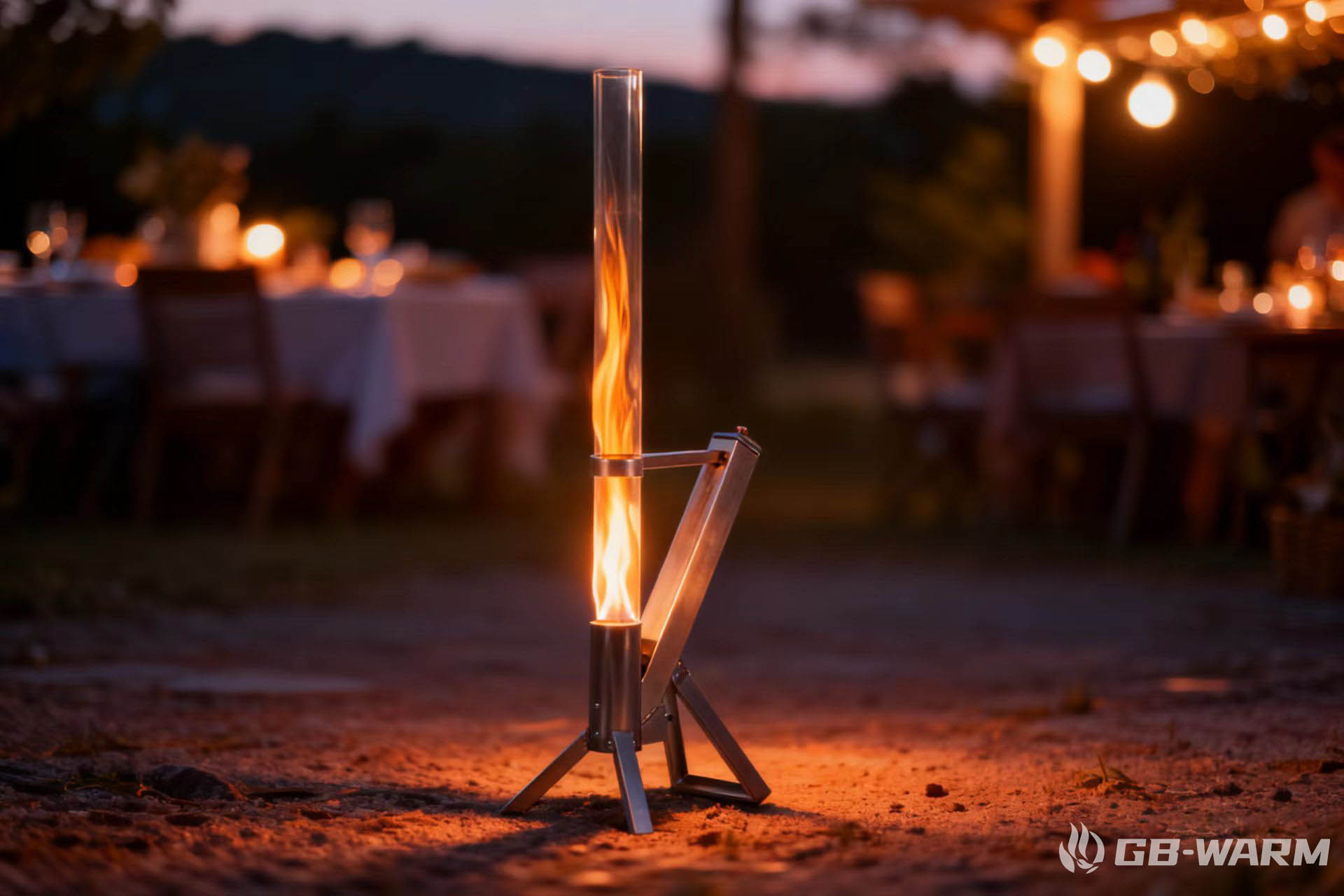 campana calentadora de patio