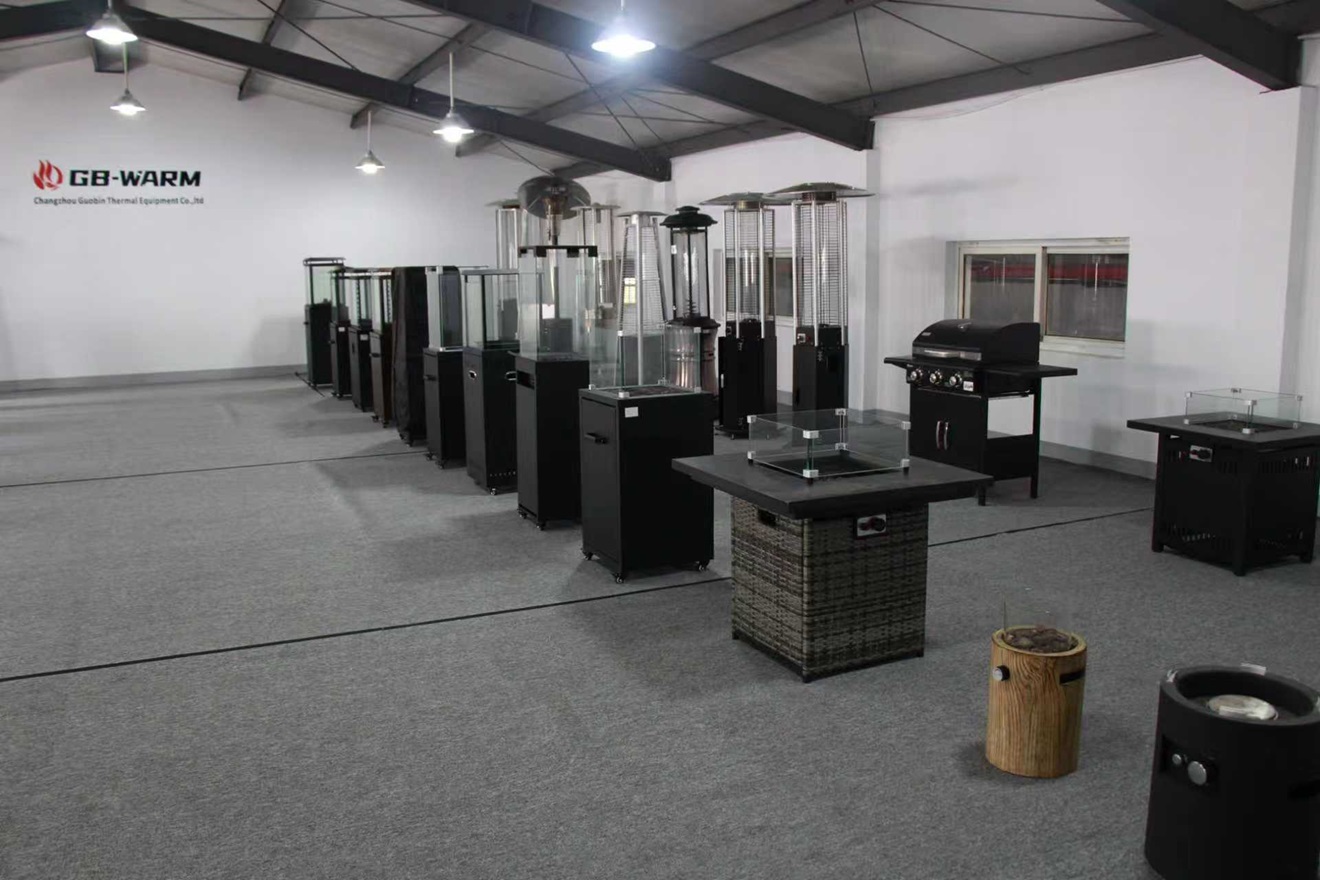 Calentador de patio de tubo de vidrio - GB -armar