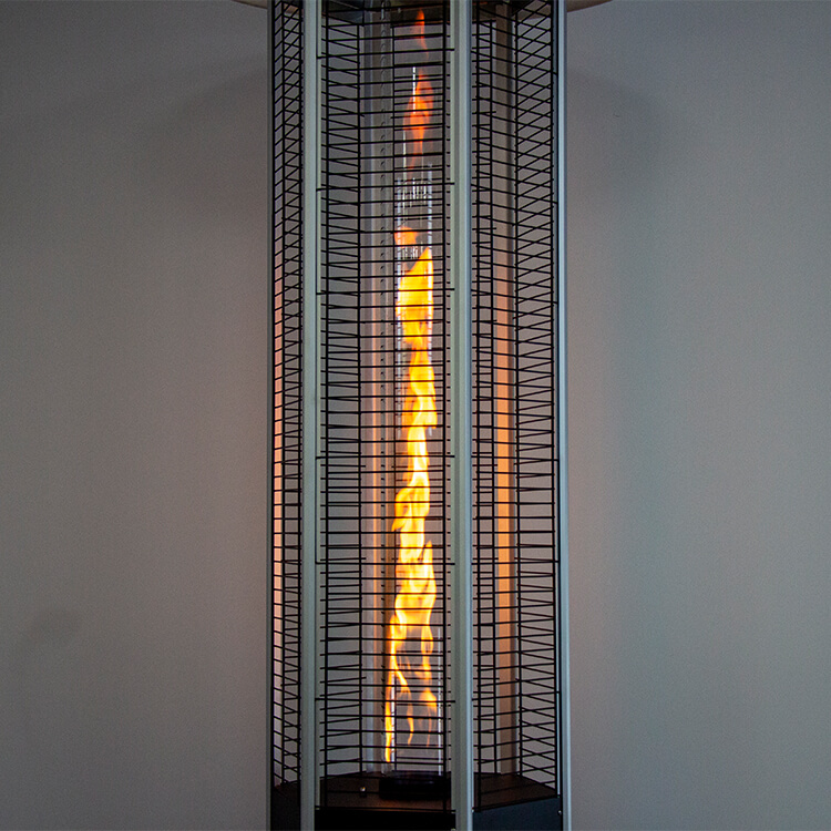 Reemplazo del tubo de vidrio del calentador de gas Accesorios para calentadores de patio Tubo de vidrio de cuarzo - Beellen