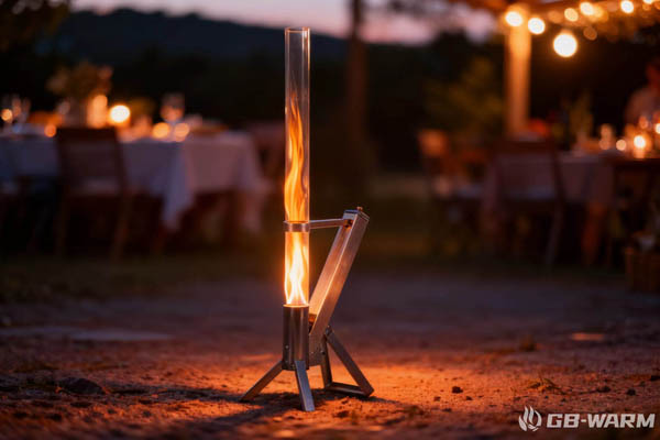 Soluciones de calefacción ecológicas para fiestas de invierno