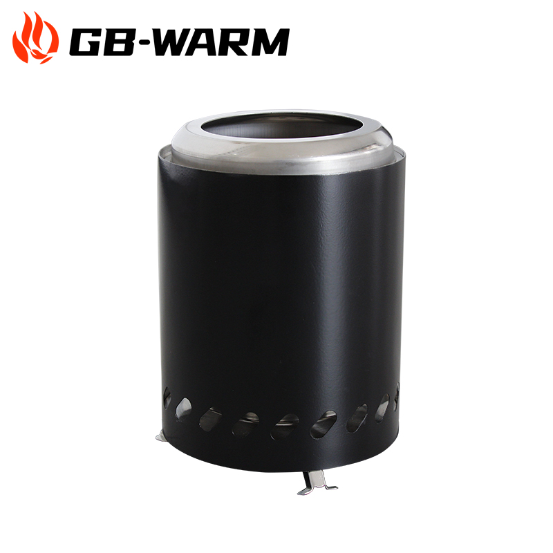 Brasero portátil de mesa de acero inoxidable – Mini brasero exterior sin humo para patio, camping y patio trasero- BPH-SL5.5